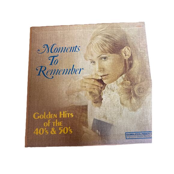 8 Vinyl Box Set Moments To Remember Gooden Hits 40’-50’s EX - Picture 1 of 2